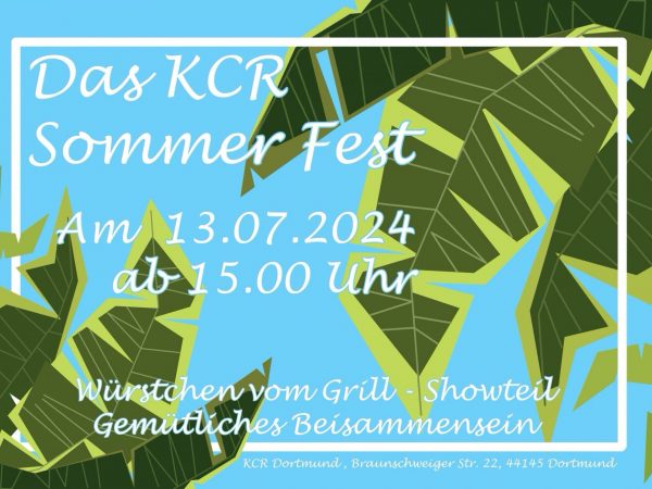 KCR Sommerfest