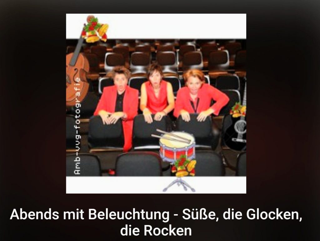 Abends mit Beleuchtung - Süße, die Glocken, die Rocken