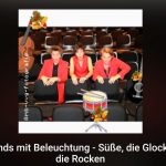 Abends mit Beleuchtung - Süße, die Glocken, die Rocken