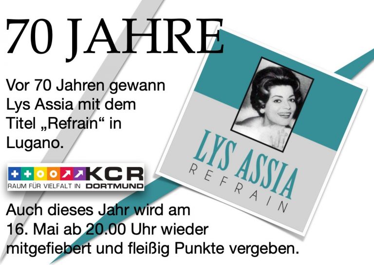70 Jahre Lys Assia, immer 12 Punkte